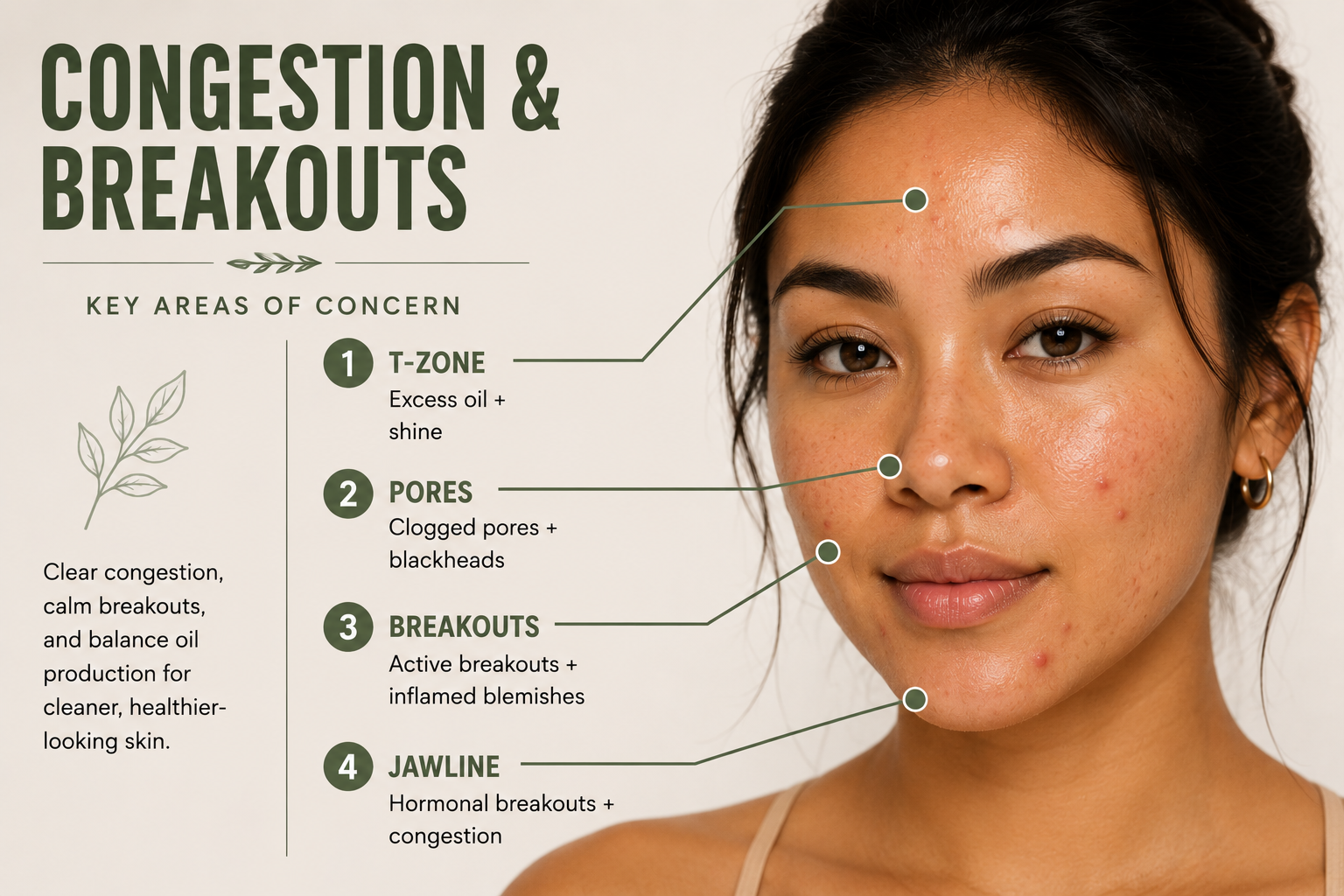 Congestion & Breakouts skin assessment guide
